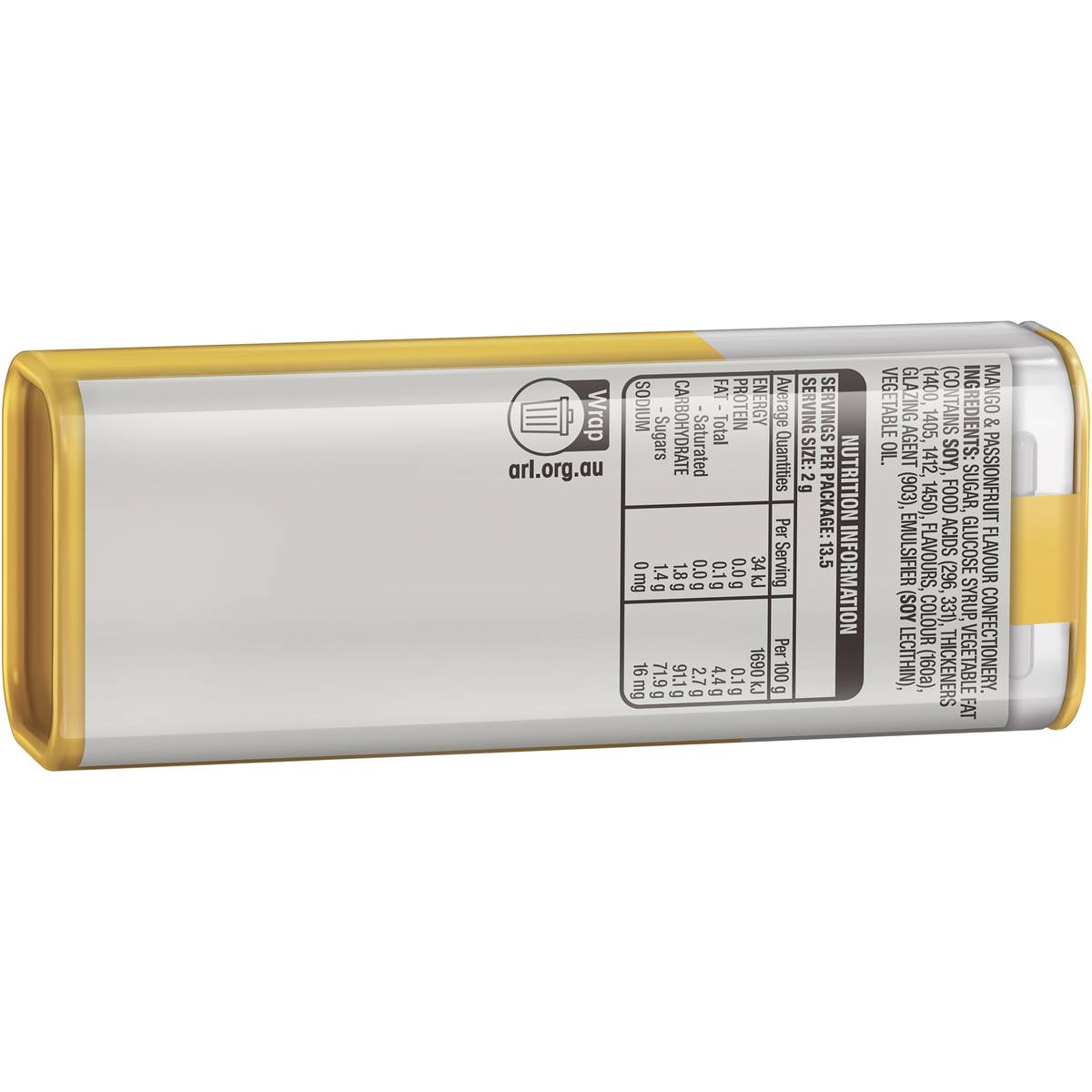 Eclipse Chewy Mints Mango Candy 27g Woolworths