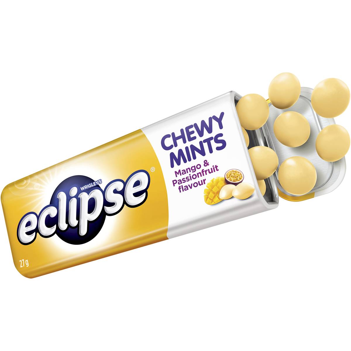 Eclipse Chewy Mints Mango Candy 27g Woolworths