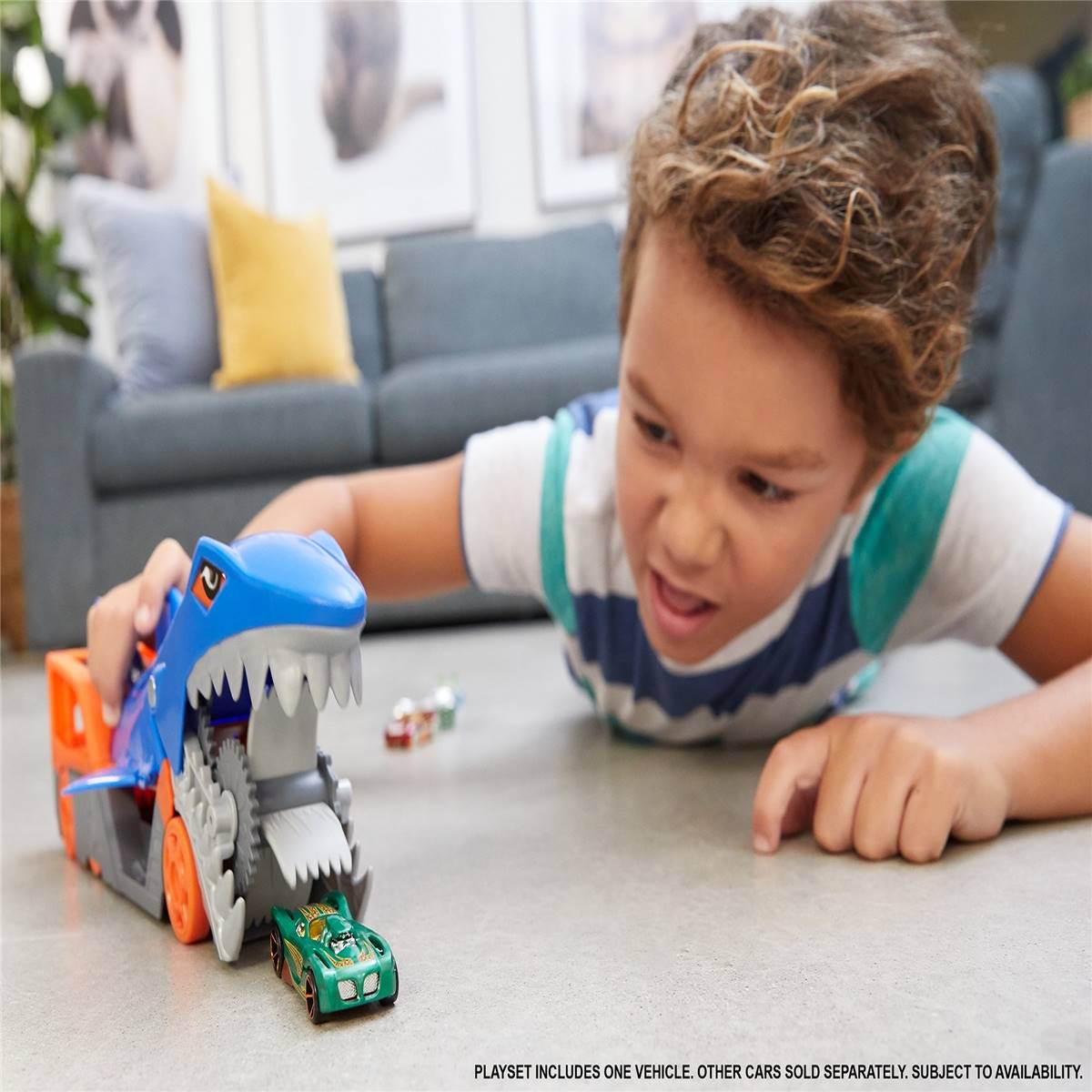 Hot Wheels Shark Chomp Transporter Each Woolworths