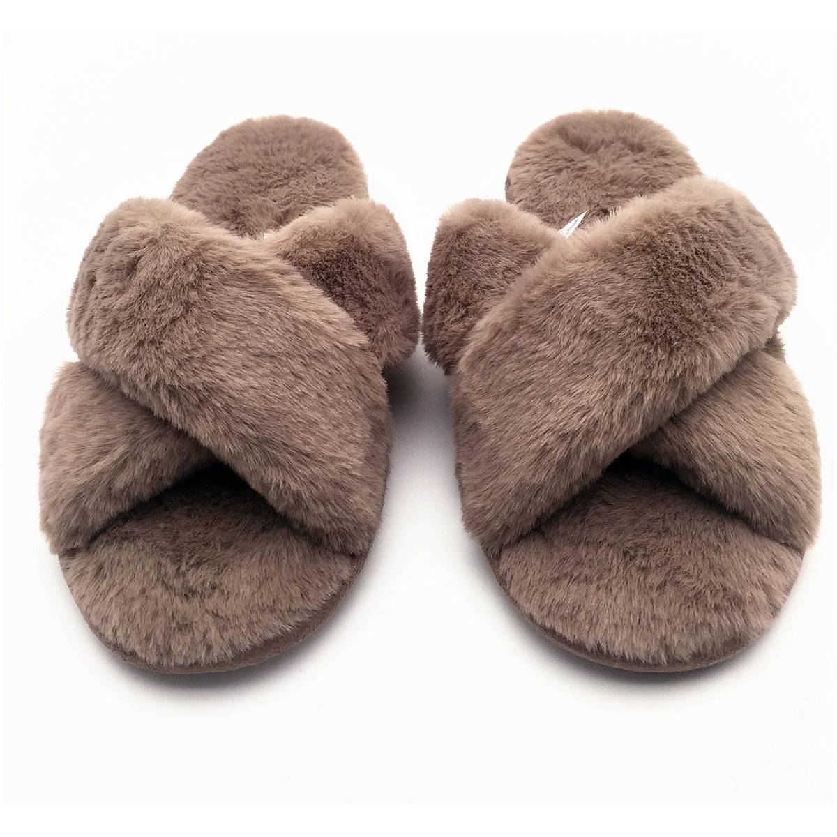 Fur slides size 5 new arrivals