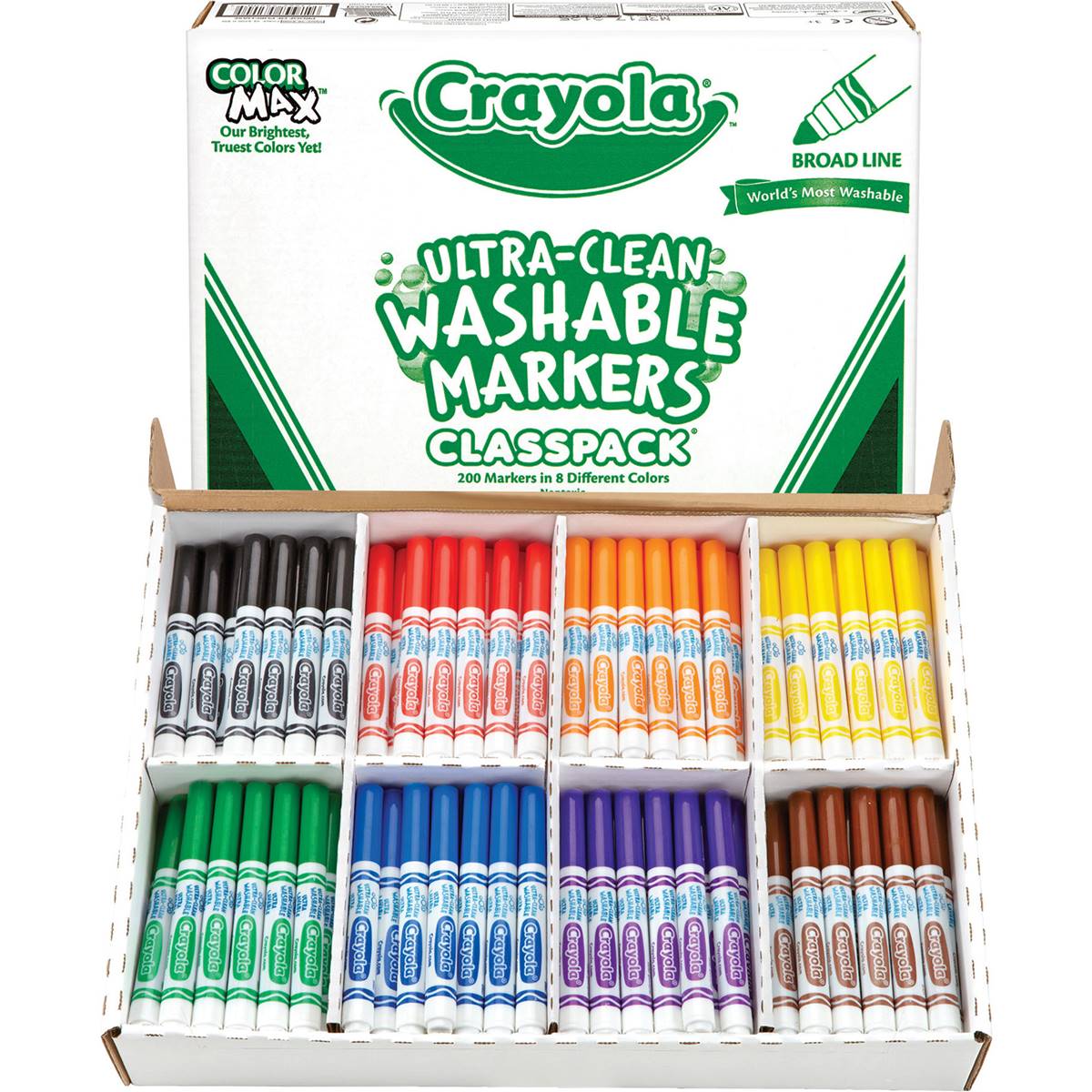 Crayola Markers Classpack 200 Pack Woolworths