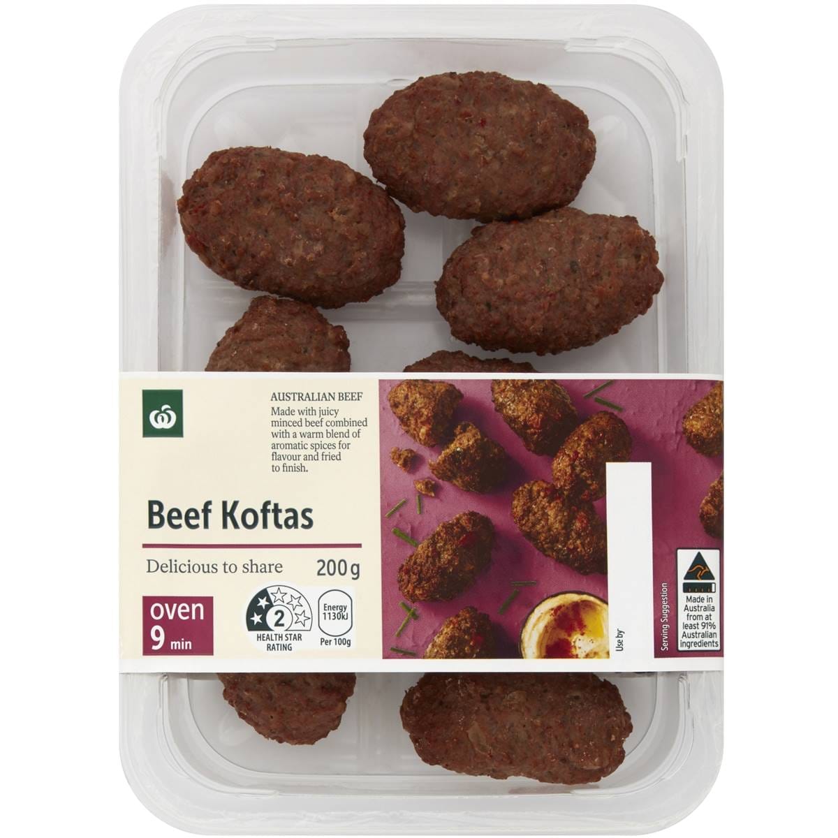 Woolworths Beef Koftas 200g Woolworths