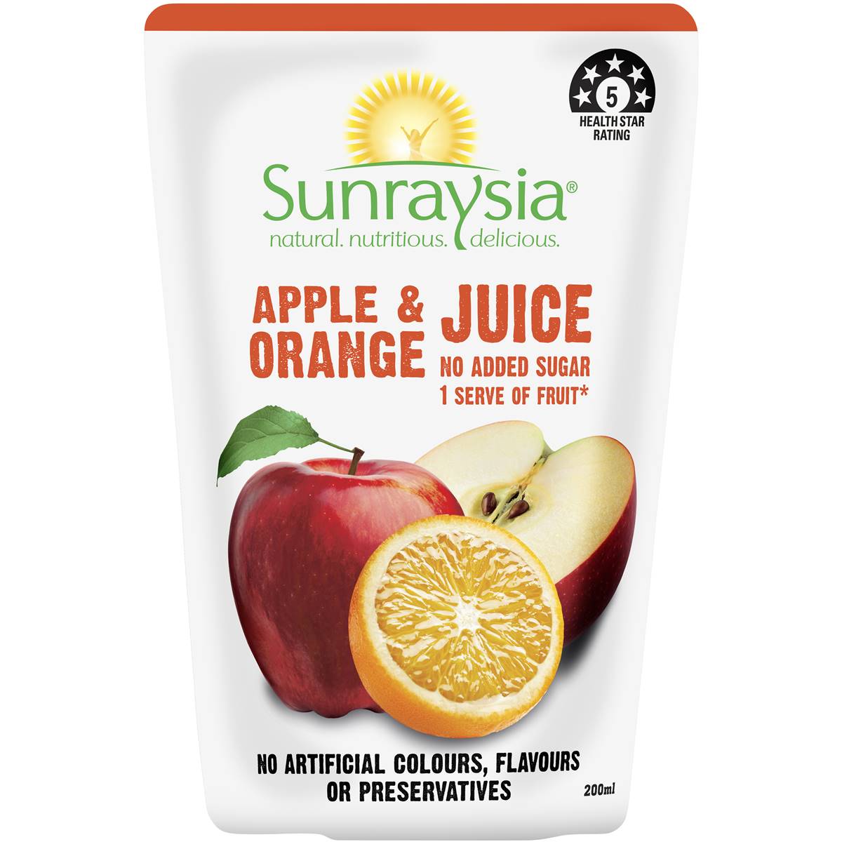 Sunraysia Apple & Orange Juice 200ml Woolworths