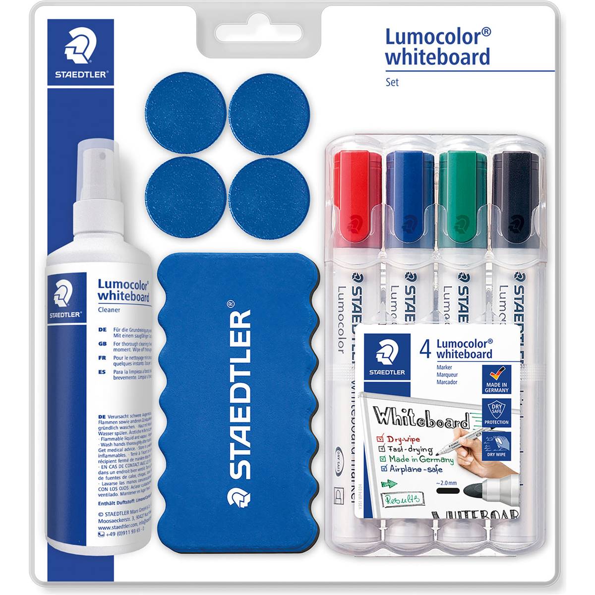 Staedtler Lumocolor Whiteboard Set Each Woolworths