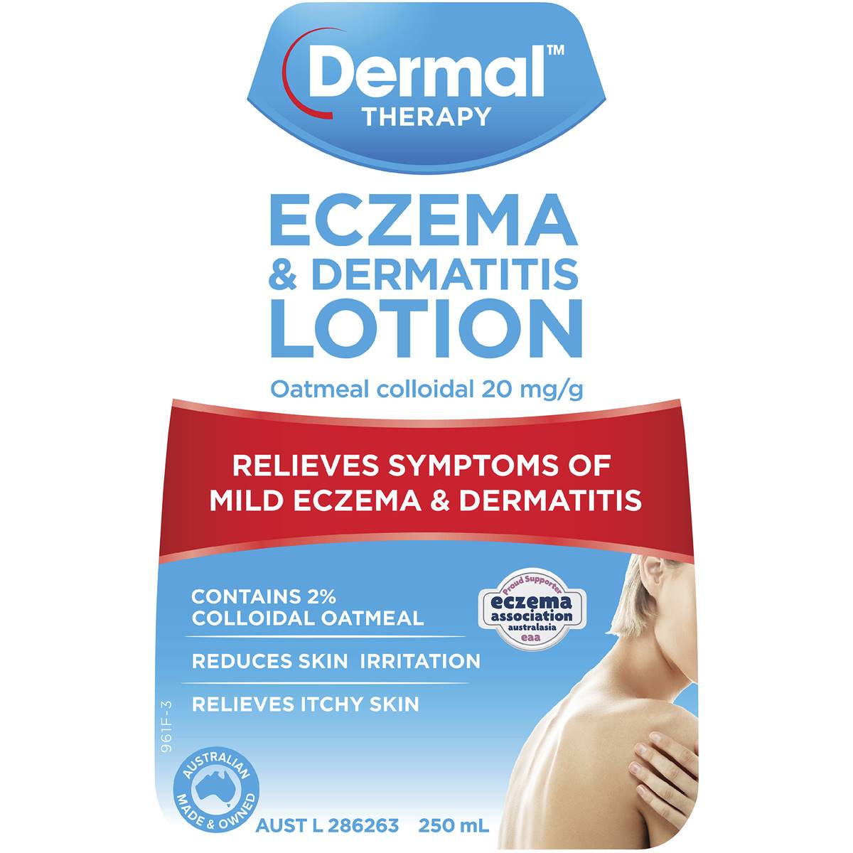 Dermal Therapy Eczema & Dermatitis Lotion 250ml Woolworths