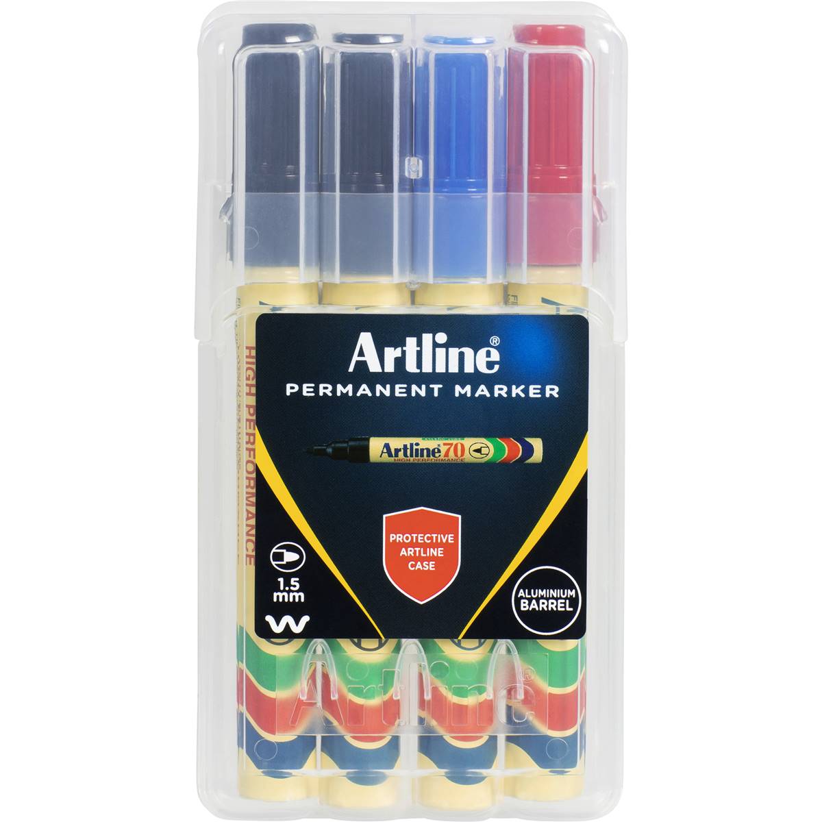 Artline 70 Permanent Markers Assorted 