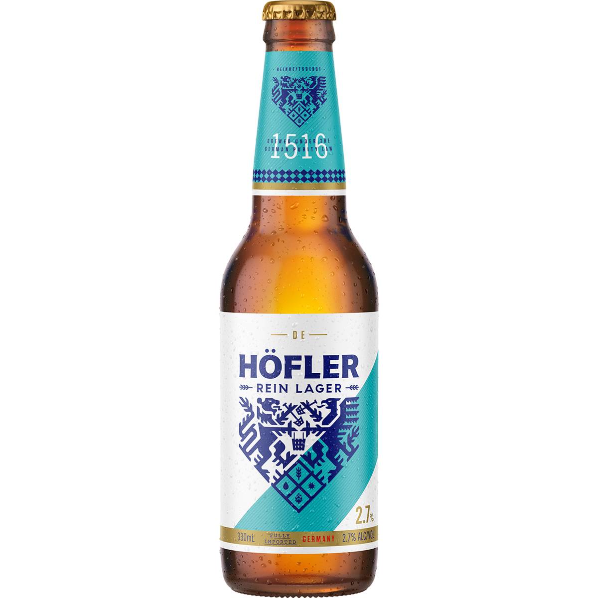 Hofler Hofler Premium Light Beer Bottle