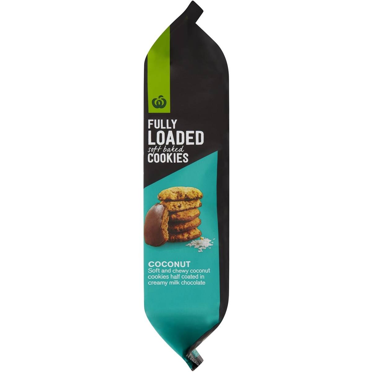 Woolworths Choc Coconut Soft Baked Cookie 210g Woolworths