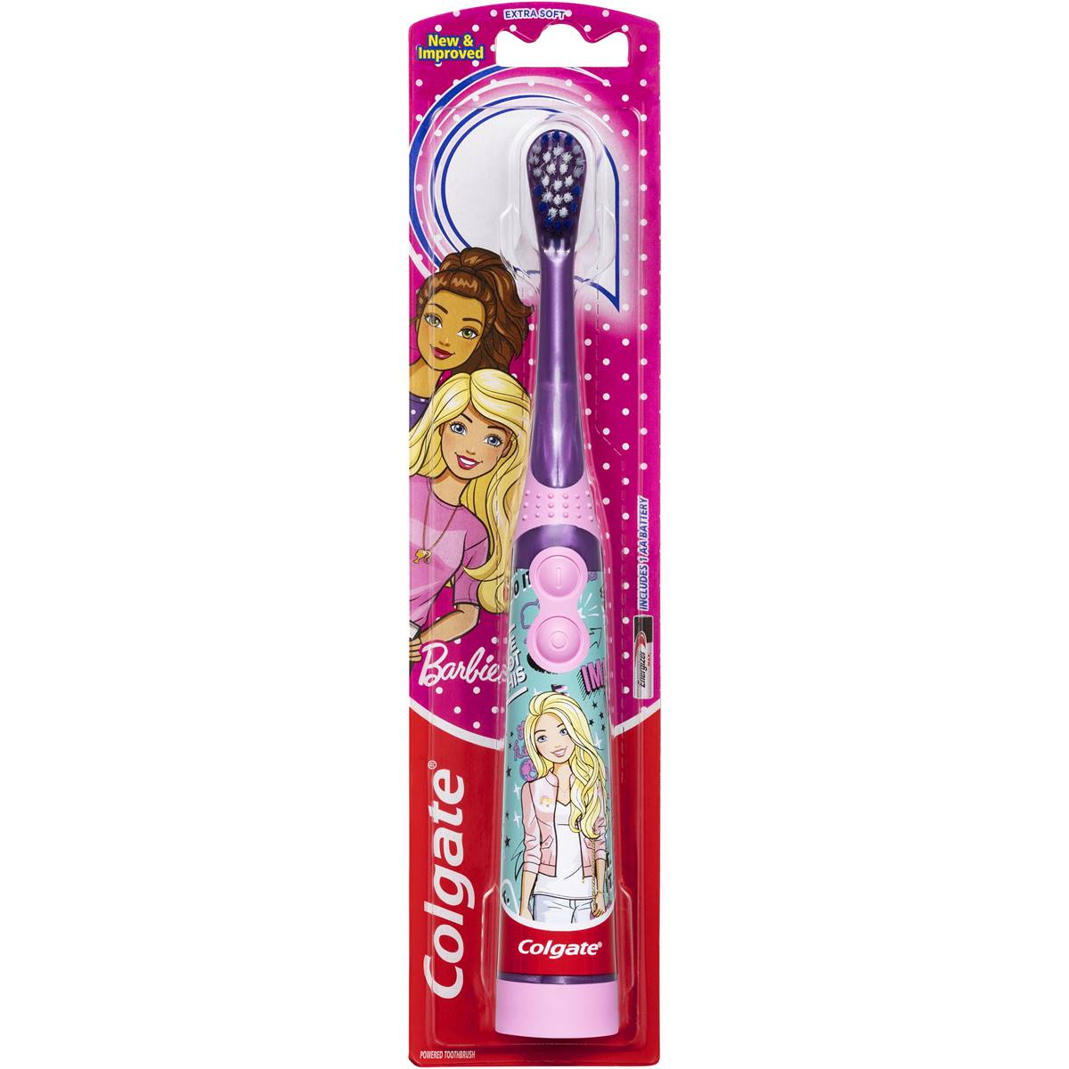 Colgate Kids Battery Toothbrush Extra Soft For 3+ Years Assorted Each ...