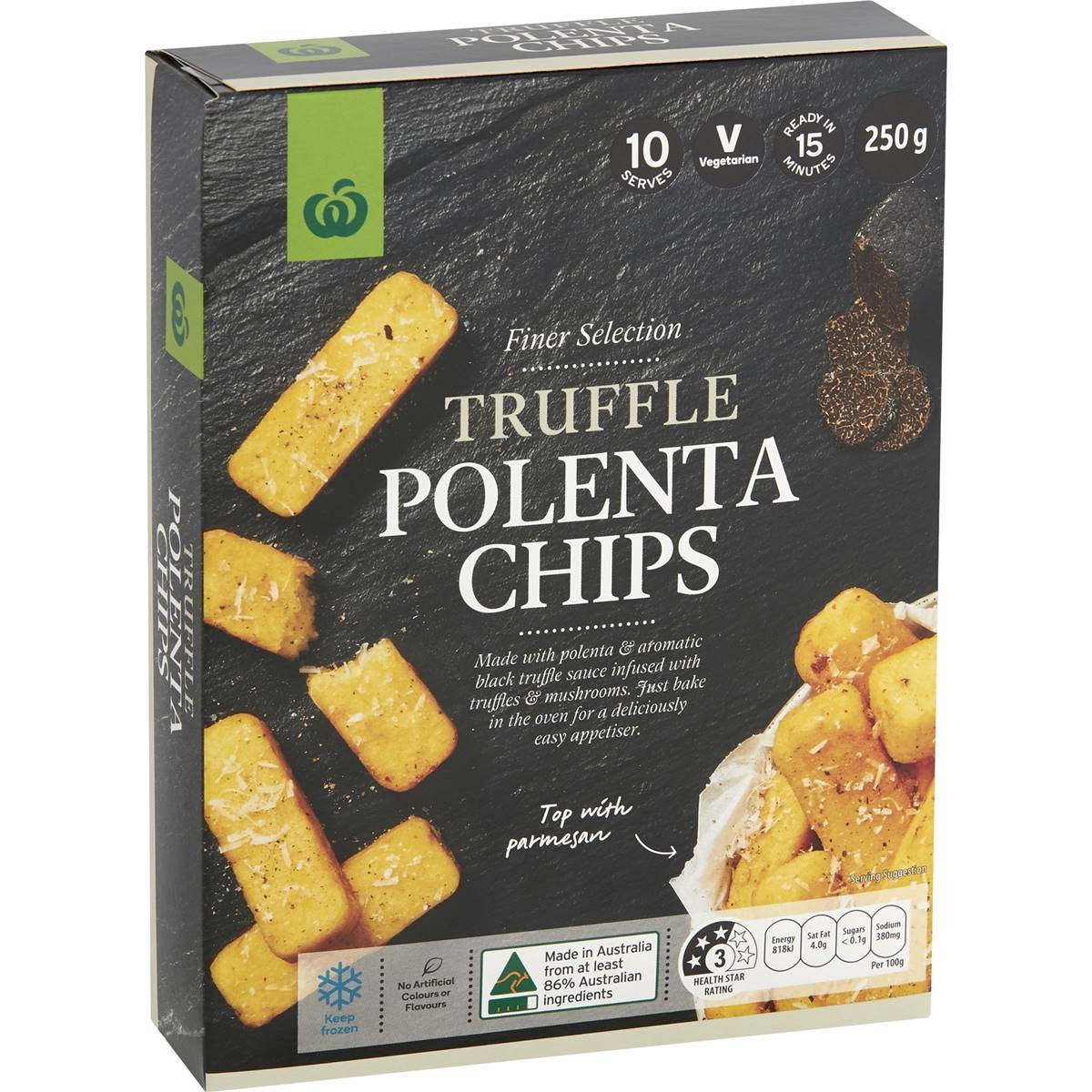 Woolworths Truffle Polenta Chip 