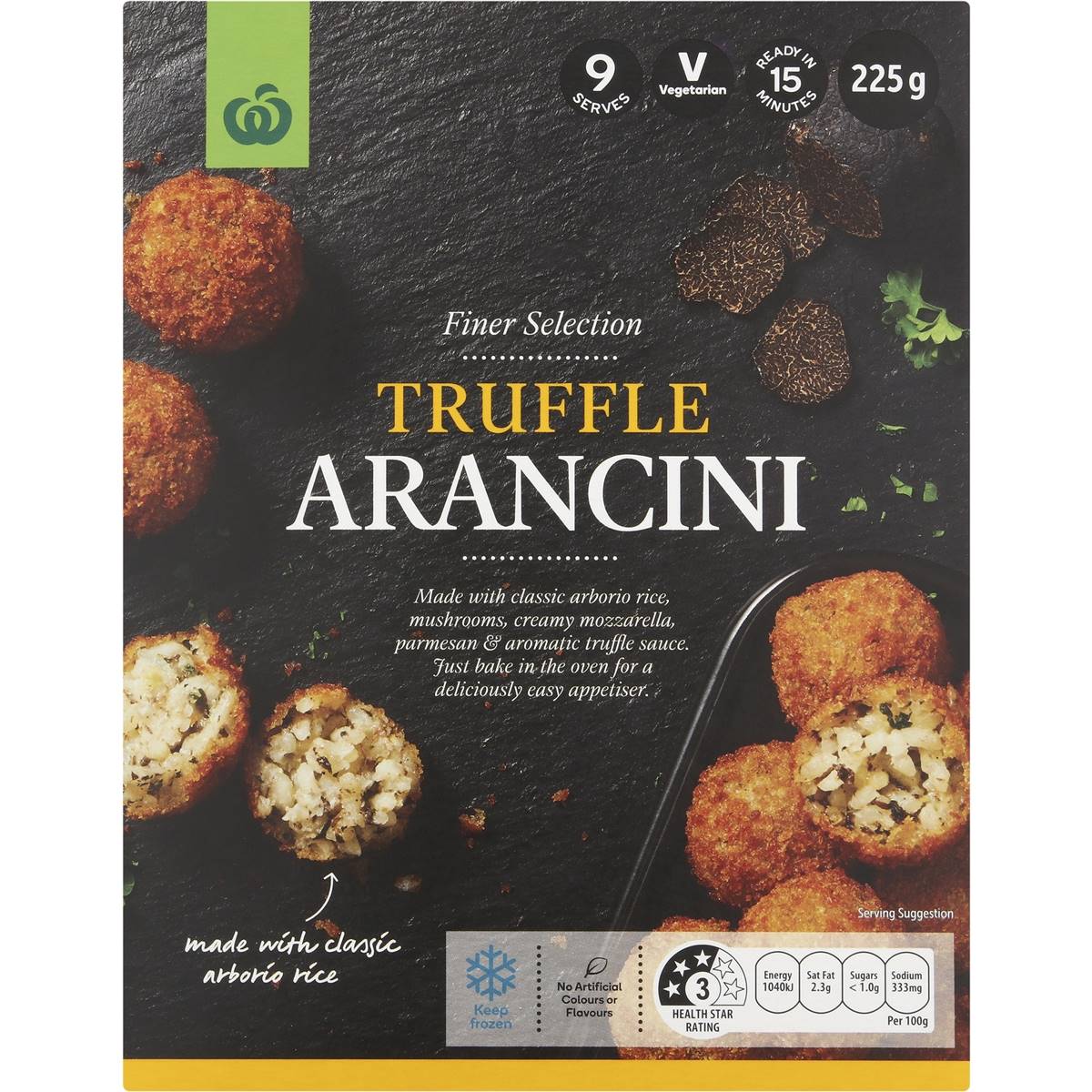 Woolworths Truffle Arancini 225g | Woolworths