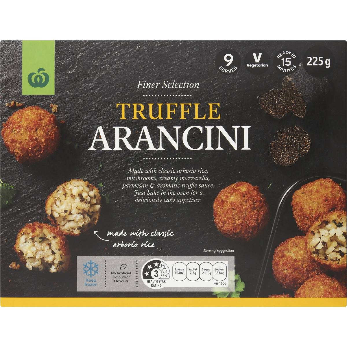 Woolworths Truffle Arancini 225g 