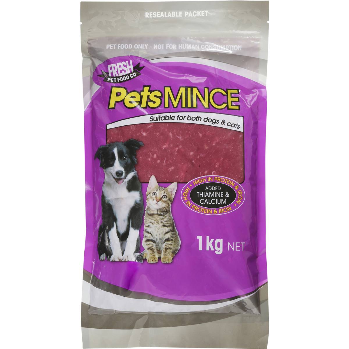 Fresh Pet Food Co Pets Mince 1kg 