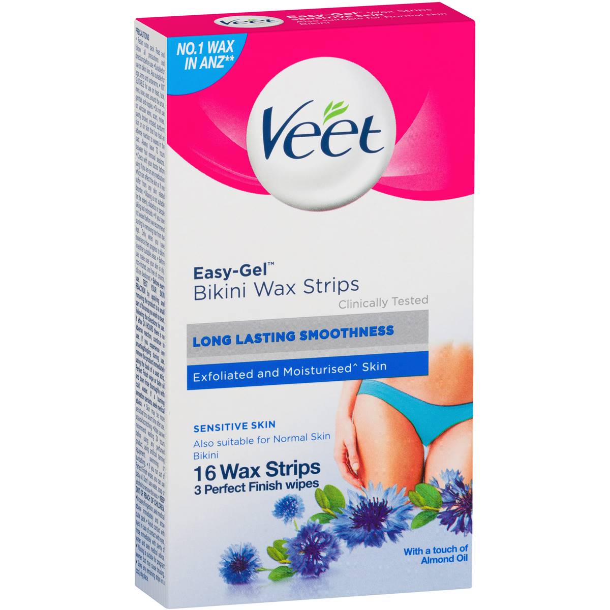 Veet Bikini Wax Strips 16 Pack Woolworths