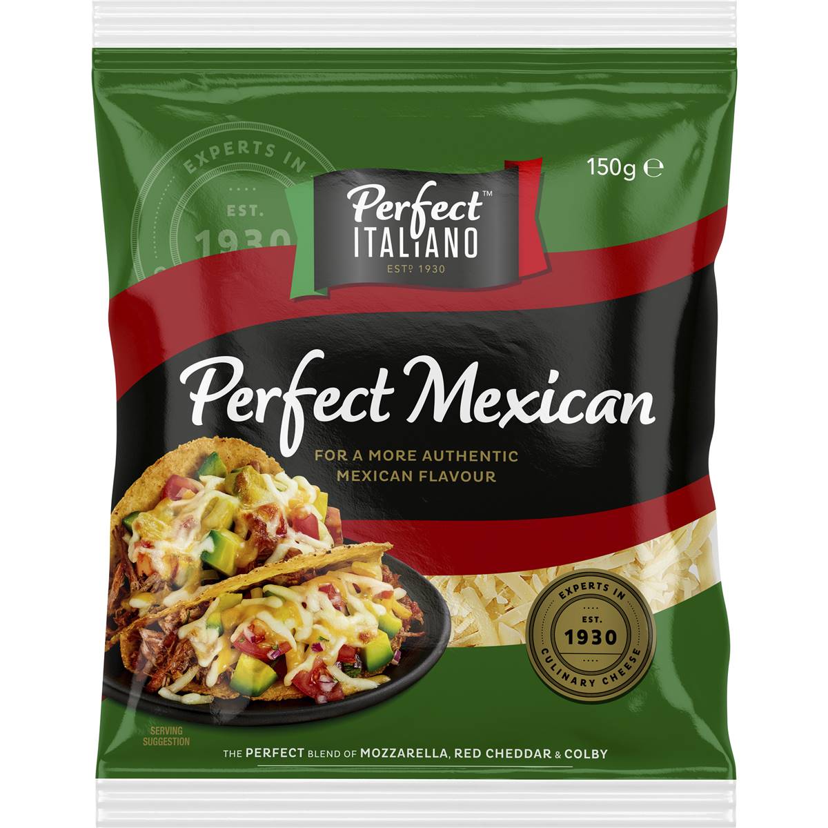 Perfect Italiano Mexican Style Grated Cheese