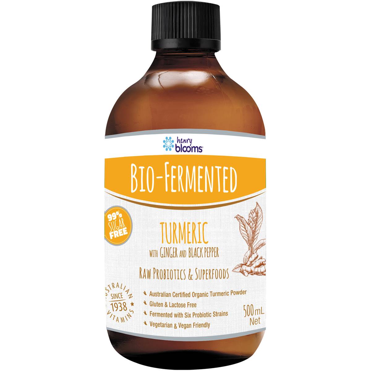 Henry Blooms Bio-fermented Turmeric
