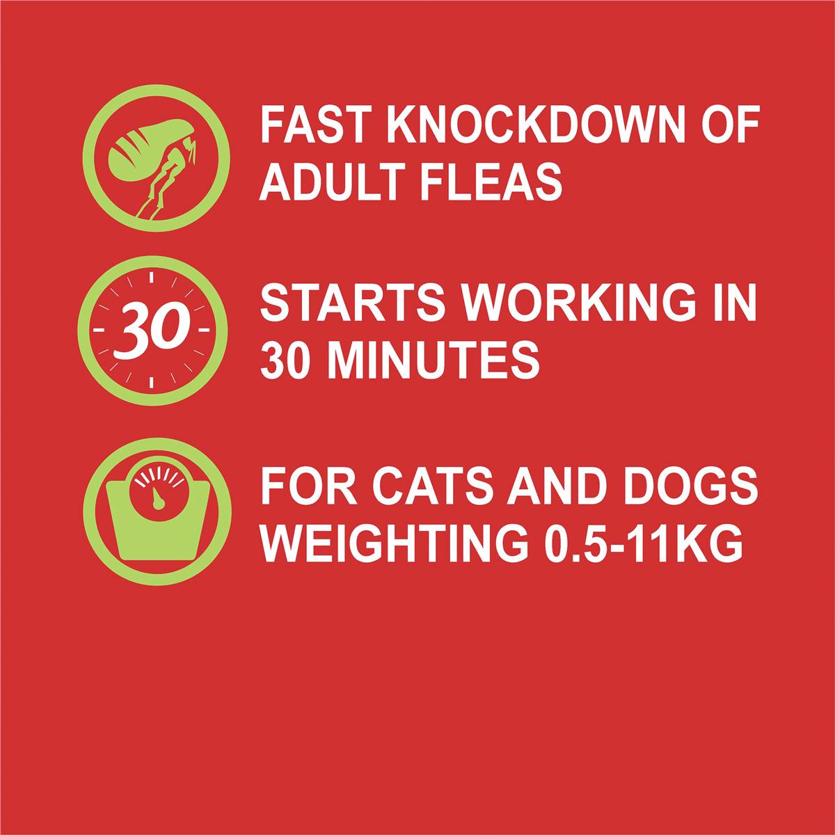 Exelpet Capstar Flea Treatment For Cat / Small Dog 6 Pack Woolworths