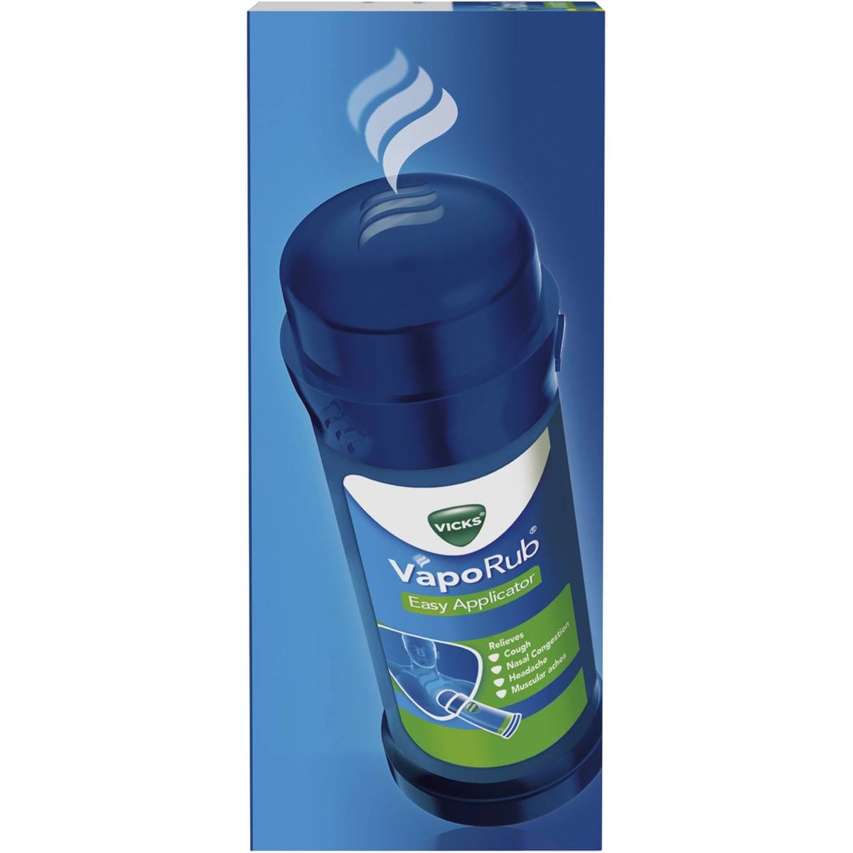 Vicks Vaporub Easy Applicator Decongestant Rub 35g Woolworths