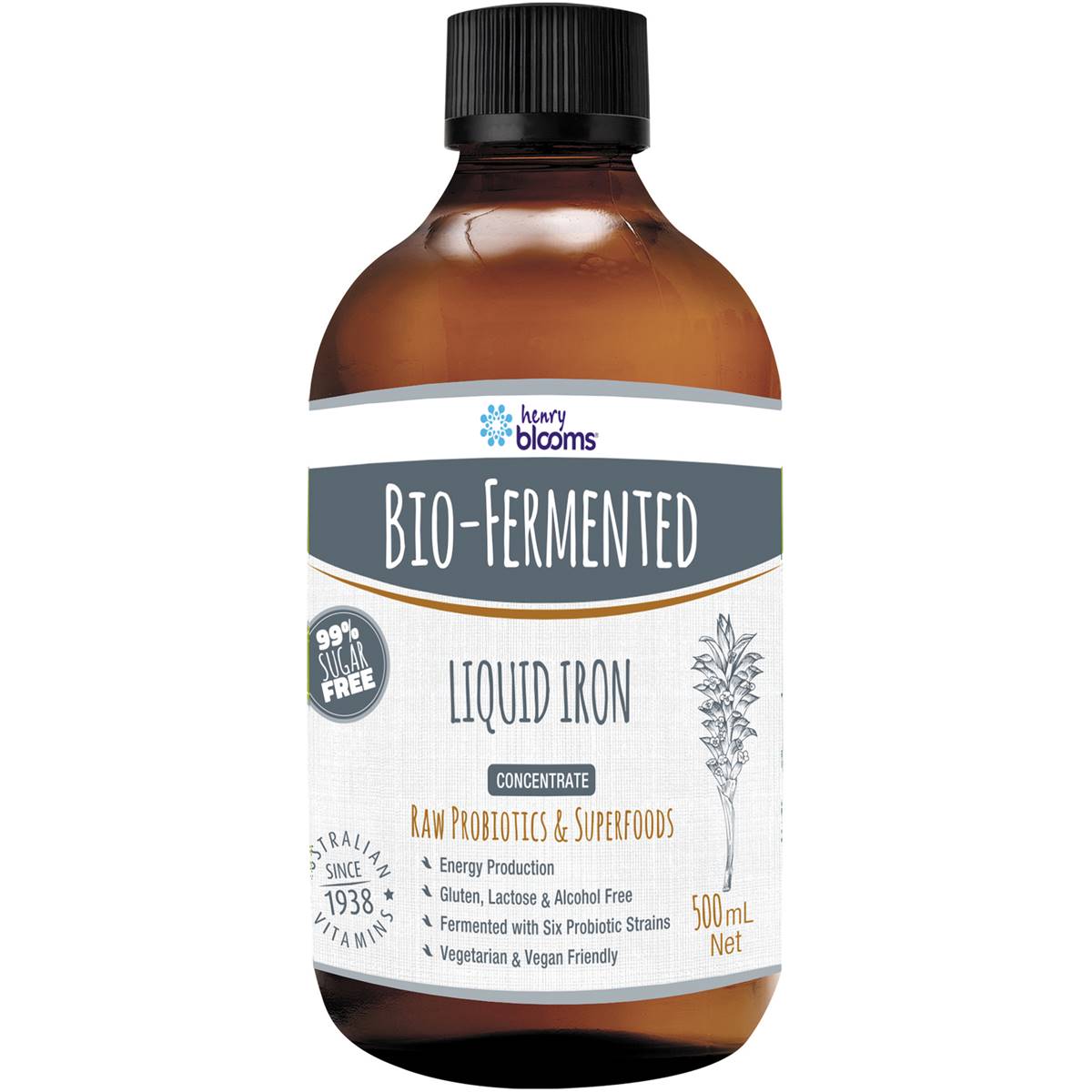 Henry Blooms Bio Fermented Iron