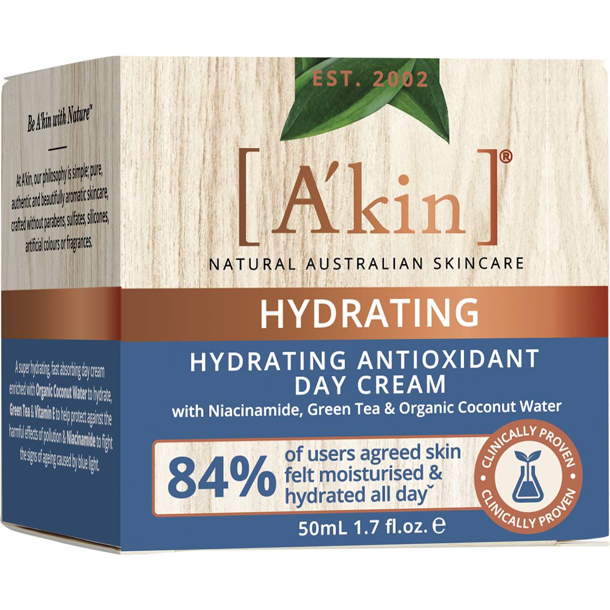 Akin Hydrating Antioxidant Day Cream 50ml Woolworths