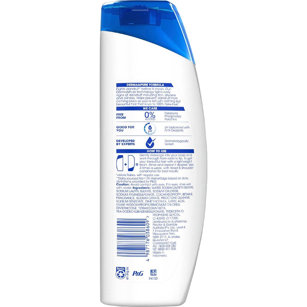 Head & Shoulders Clean & Balanced Anti Dandruff Shampoo For Clean Scalp