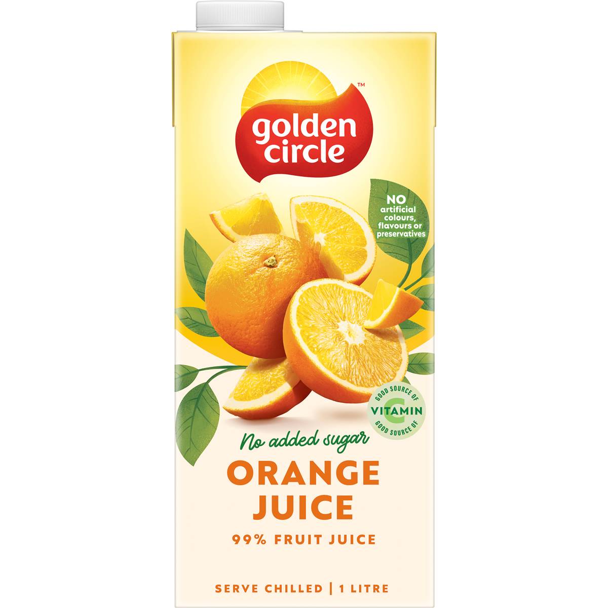 Golden Circle Orange Juice No Added Sugar Fruit Juice Oj Breakfast Juice 1l Woolworths
