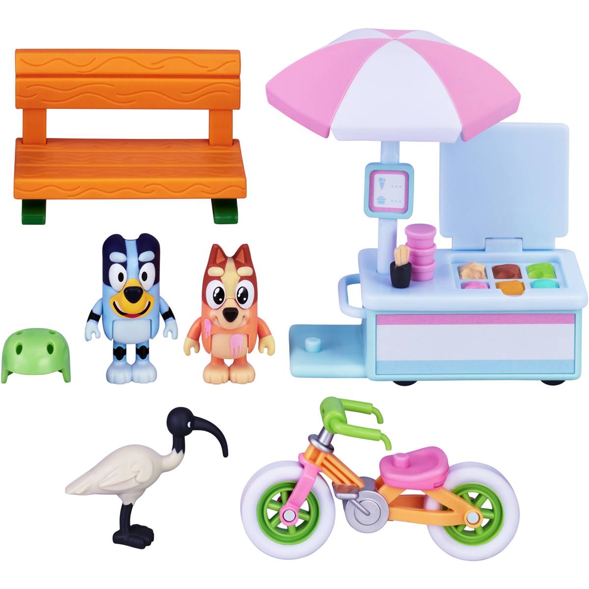 Bluey Vehicle & Figure Playset Assorted Each Woolworths