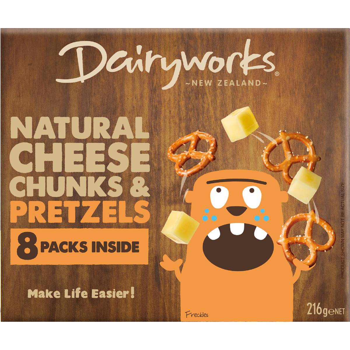 Dairyworks Pretzel & Cheese 8 Pack 216g Woolworths