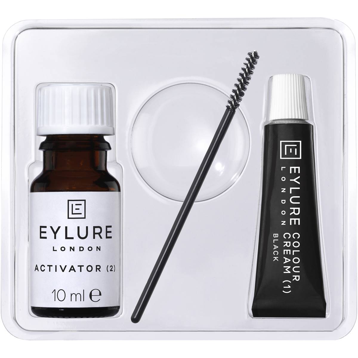 Eylure Dybrow Permanent Tint Dye Kit Black Each Woolworths