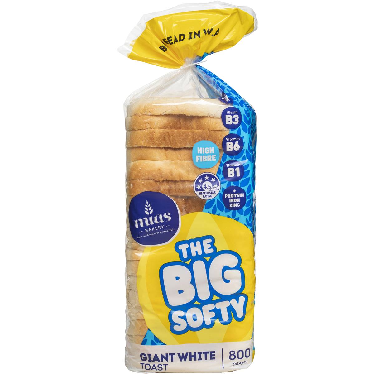 Mia's Giant White Toast Bread