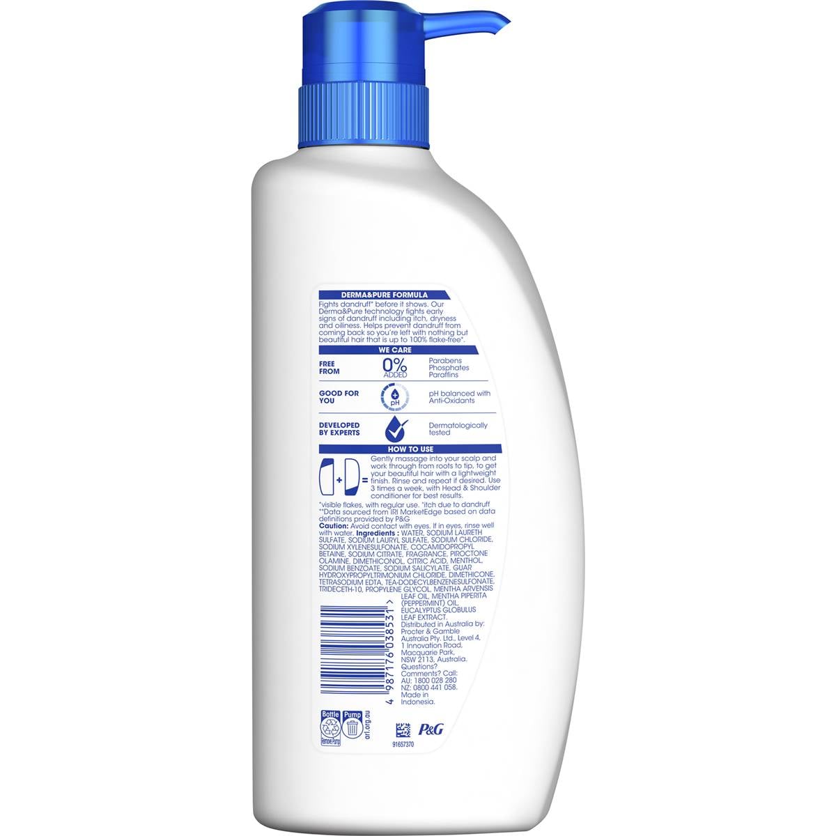 Head & Shoulders Itchy Scalp Care Anti Dandruff Shampoo For Itchy Scalp