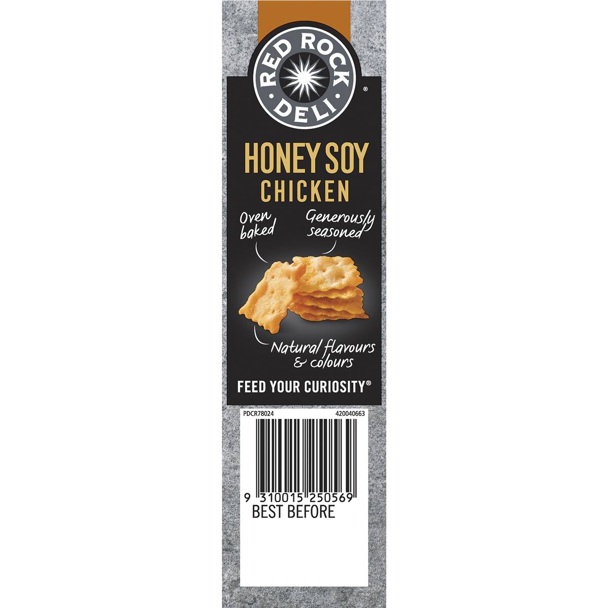 Red Rock Deli Deli Style Crackers Honey Soy Chicken 135g Woolworths
