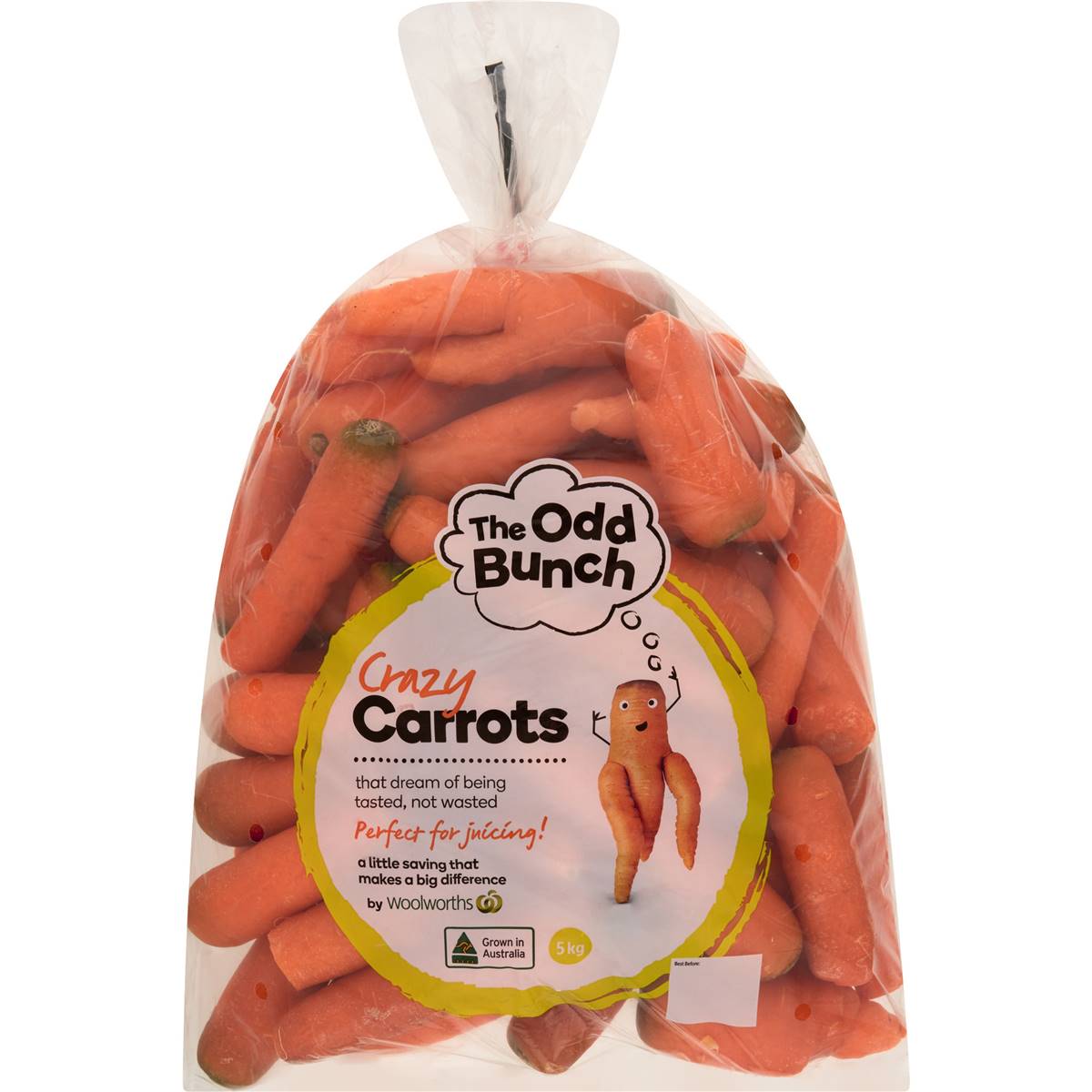 The Odd Bunch Crazy Carrots 5kg Woolworths