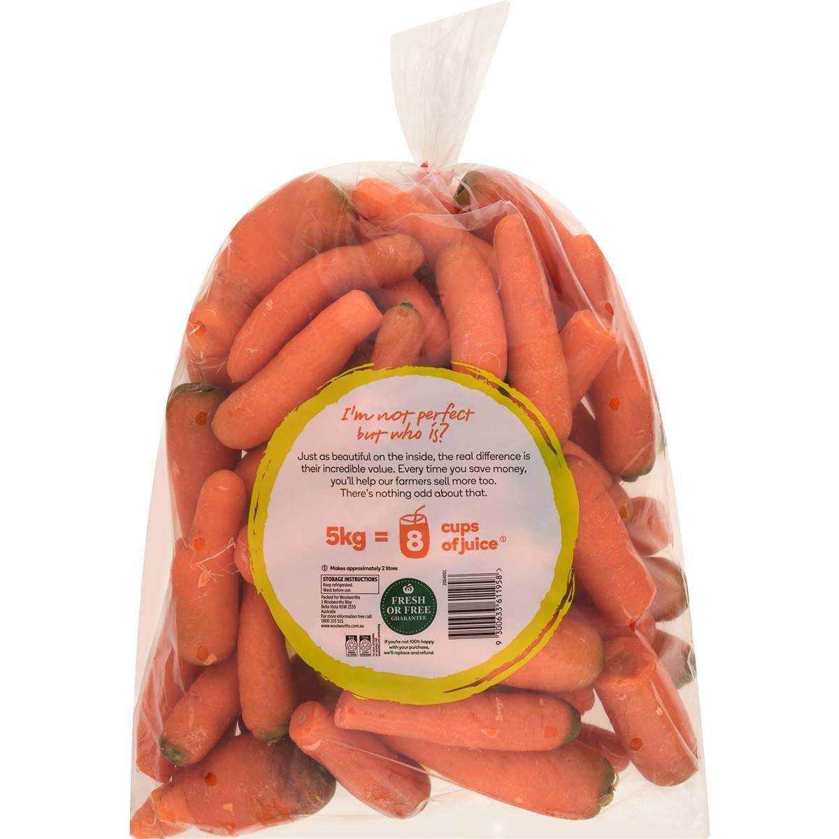 The Odd Bunch Crazy Carrots 5kg Woolworths