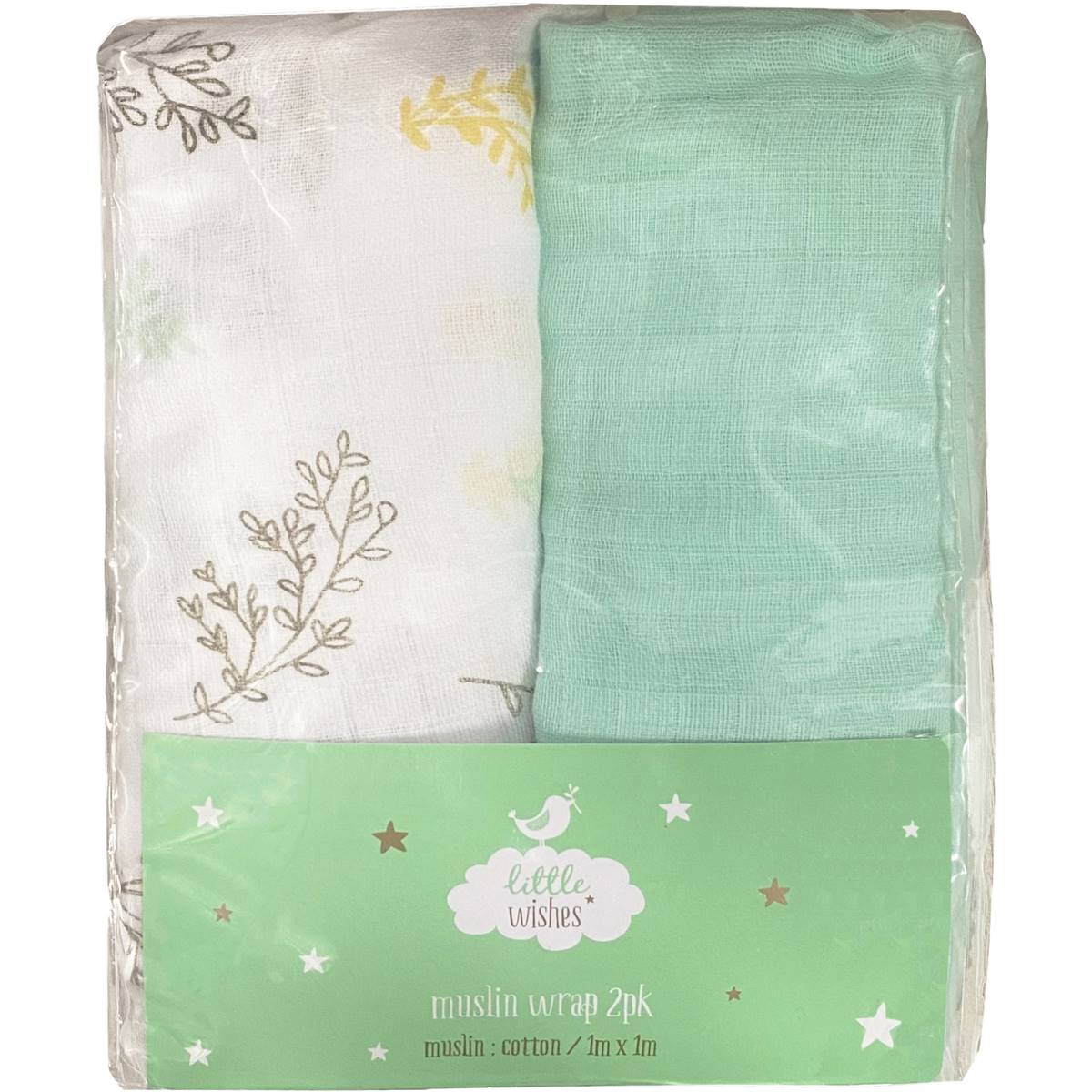 Little Wishes Muslin Wrap 