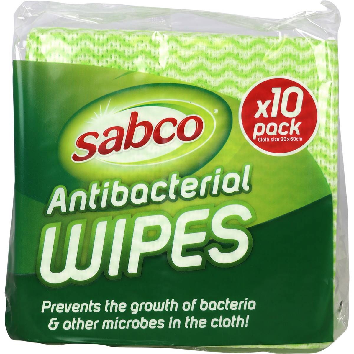 Sabco Antimicrobial Wipes 10 Pack Woolworths