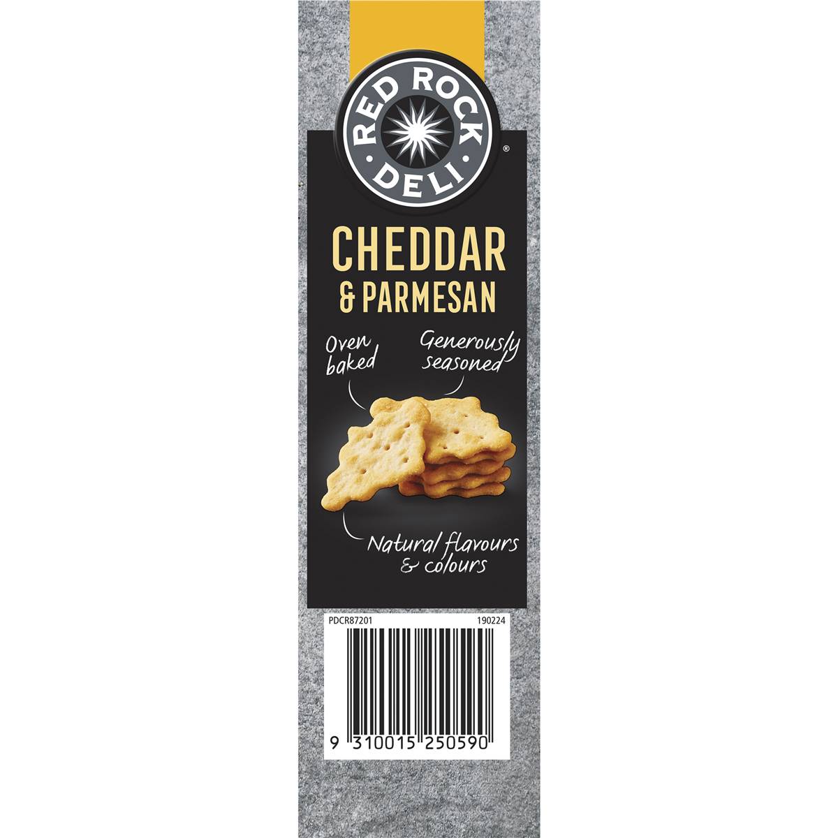 Red Rock Deli Deli Style Crackers Cheddar & Parmesan 135g Woolworths