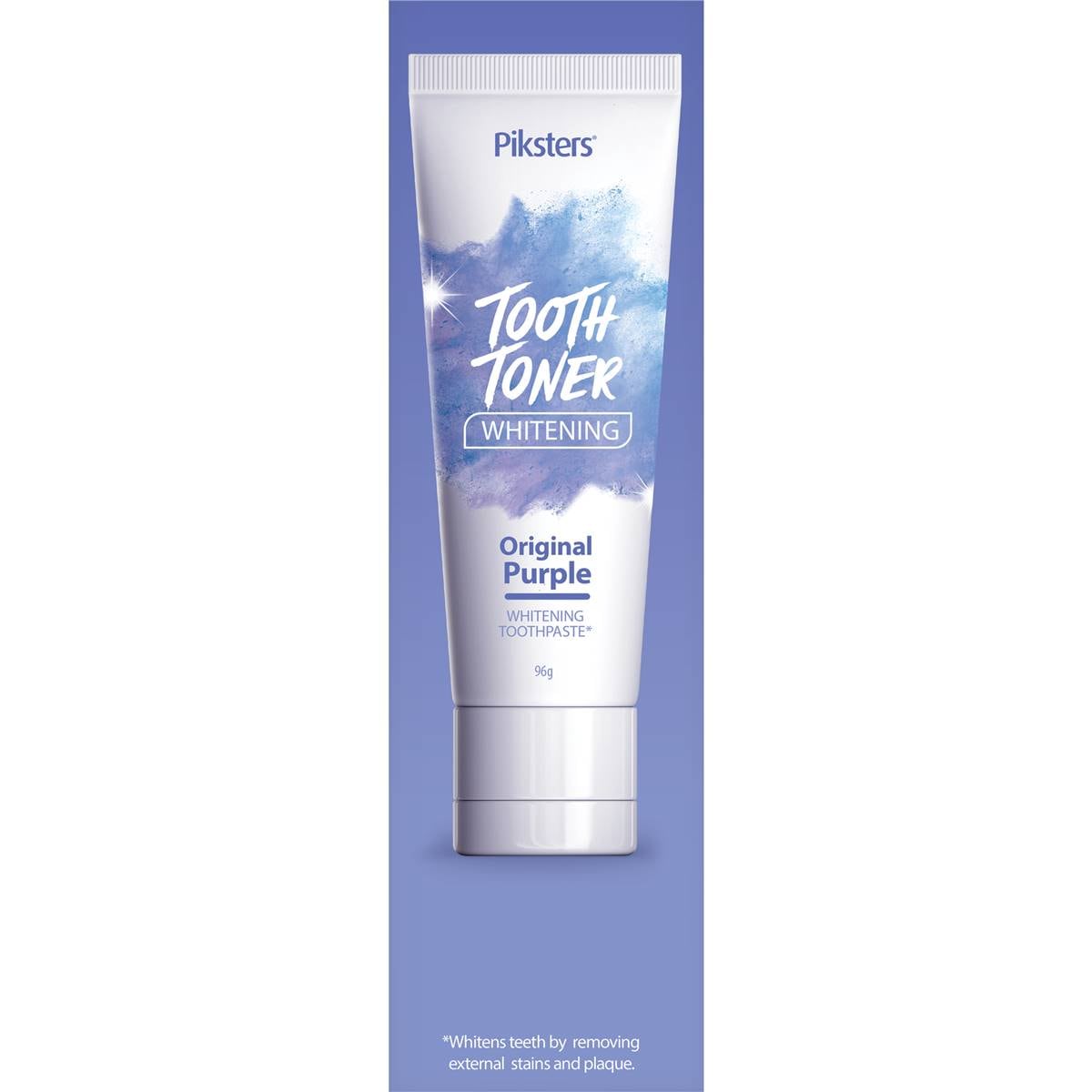 Piksters Tooth Toner Whitening Toothpaste Original Purple 96g Woolworths