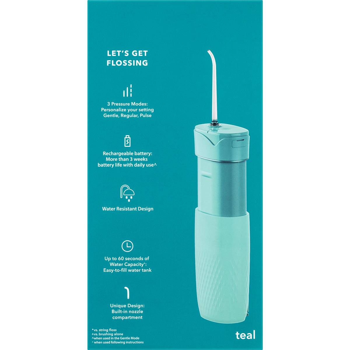 Colgate Rechargeable Water Flosser Blast Cordless Each Woolworths