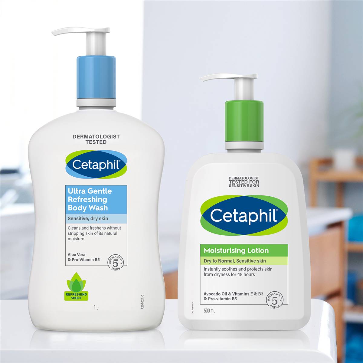 Cetaphil Ultra Gentle Refreshing Body Wash 1l | Woolworths