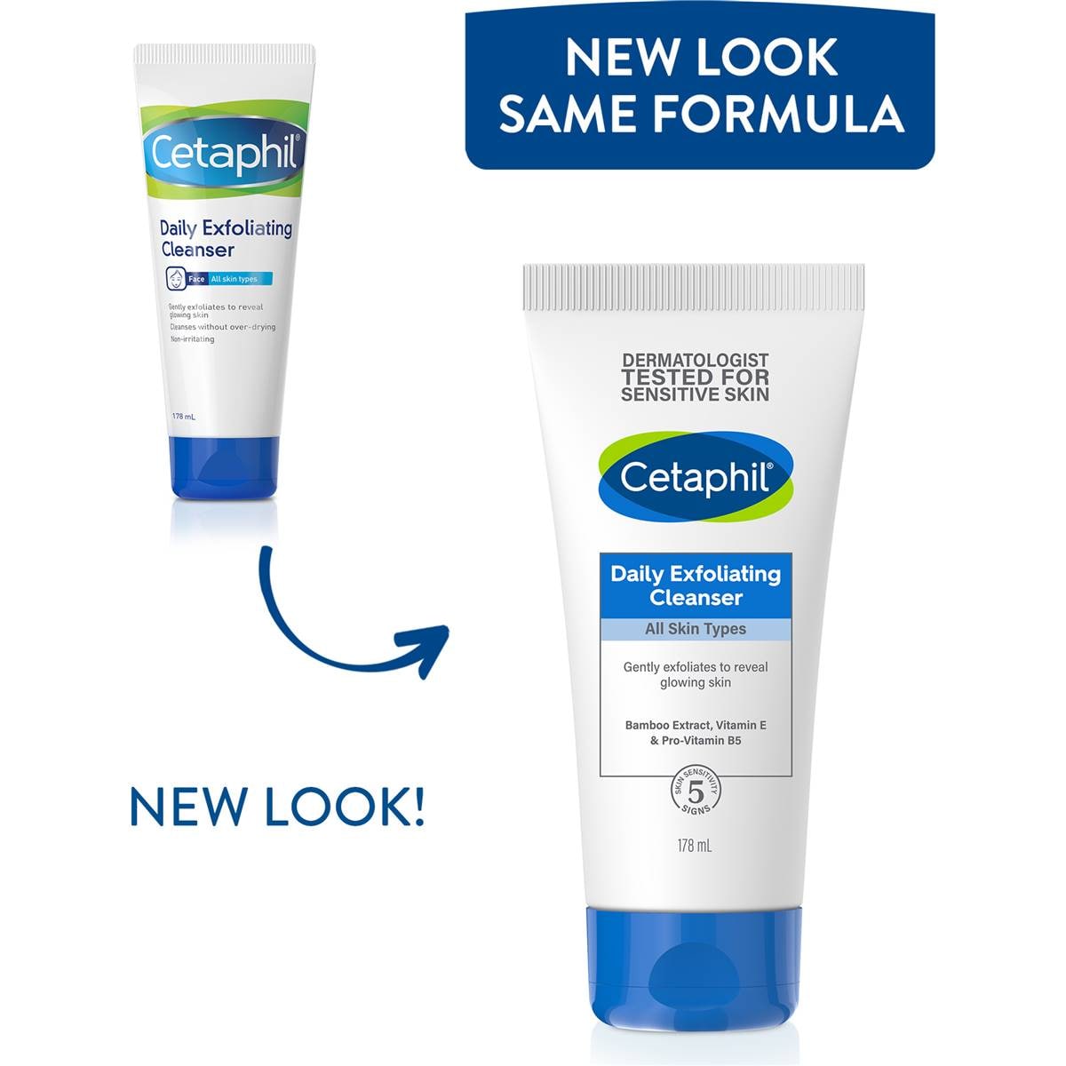 Cetaphil Daily Exfoliating Cleanser All Skin Types 178ml Woolworths