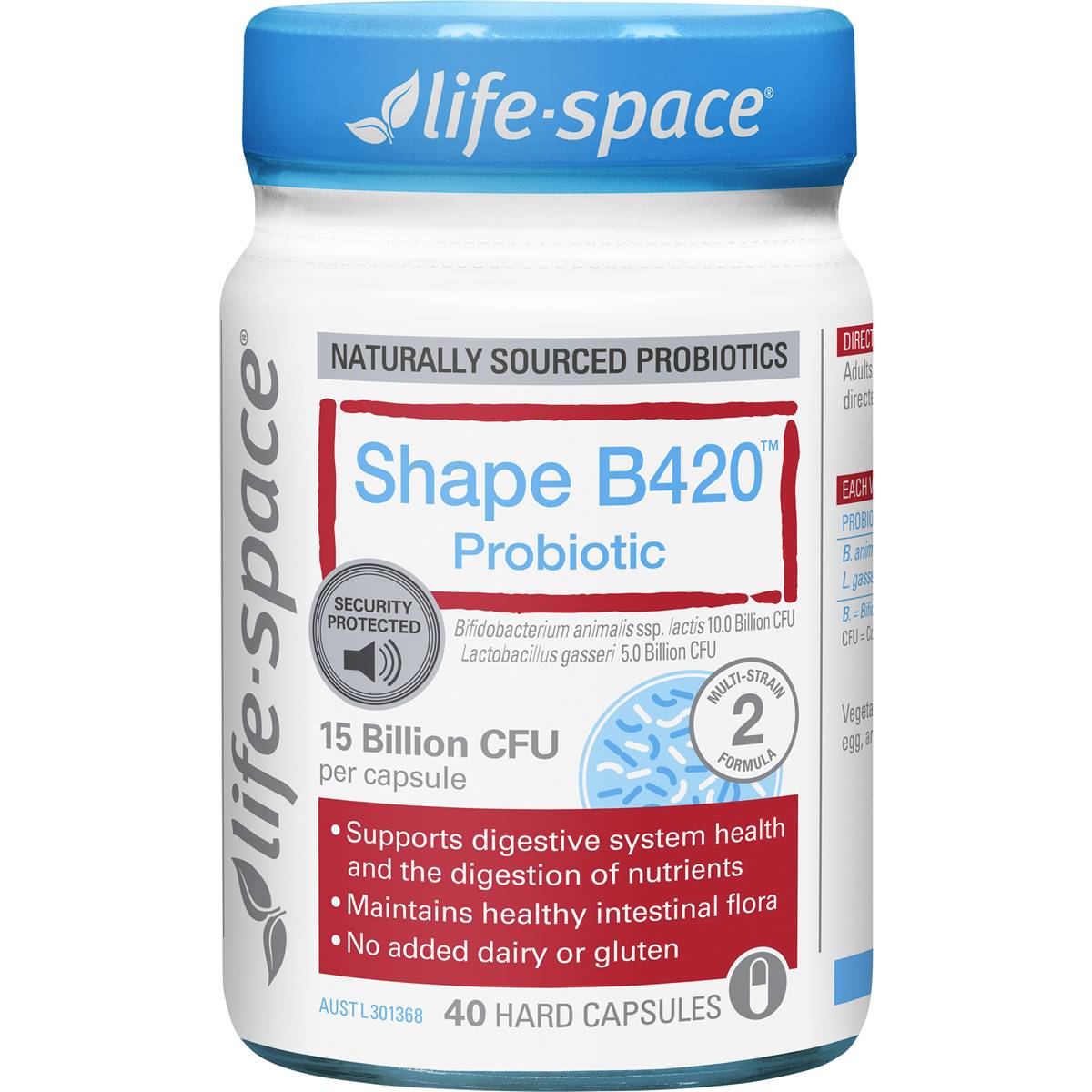 Life-space Shape B420 Probiotic Capsules 40 Pack | Woolworths