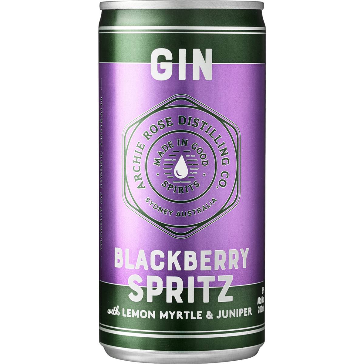 Archie Rose Distilling Co. Blackberry & Lemon Spritz Can
