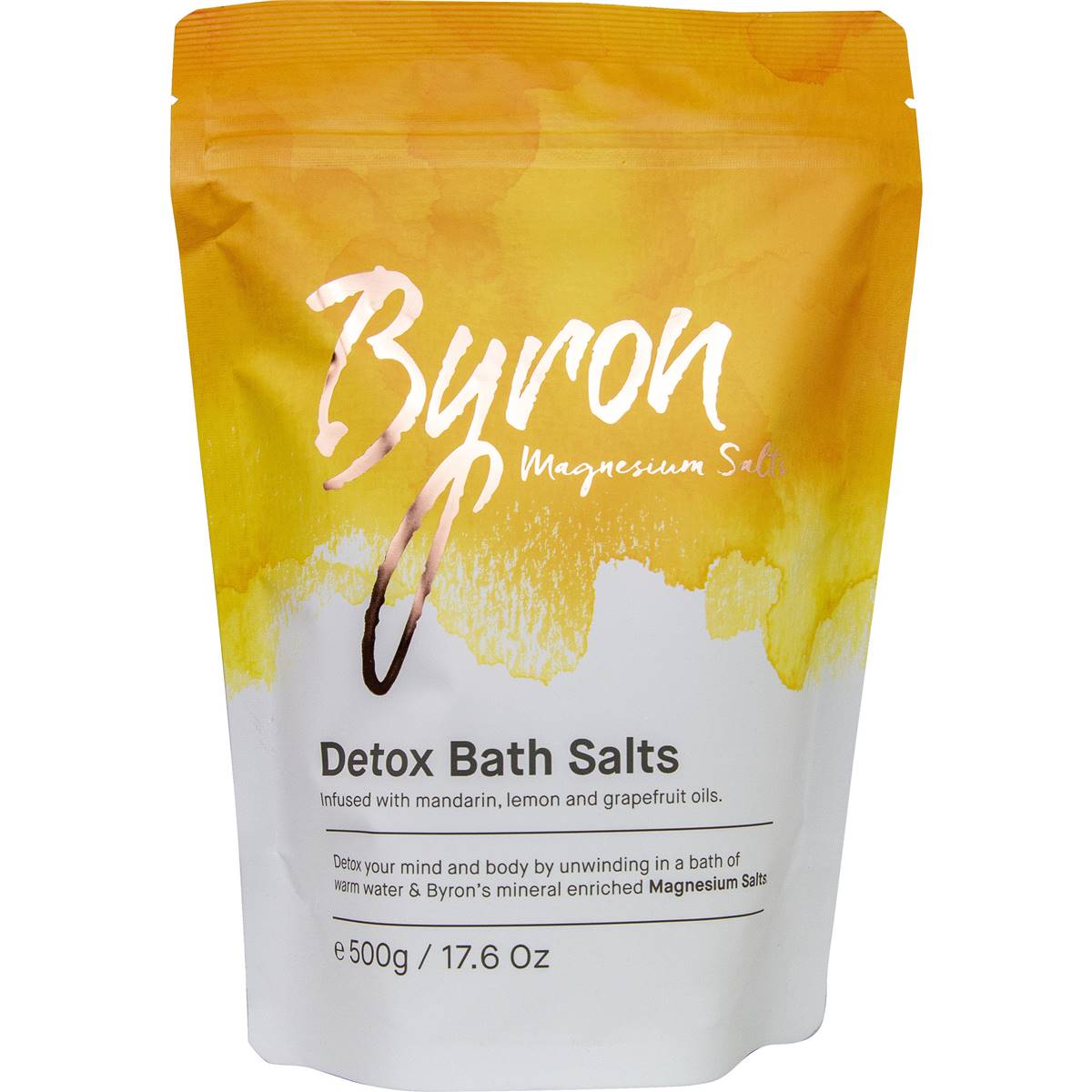 Byron Detox Bath Salts 500g | Woolworths