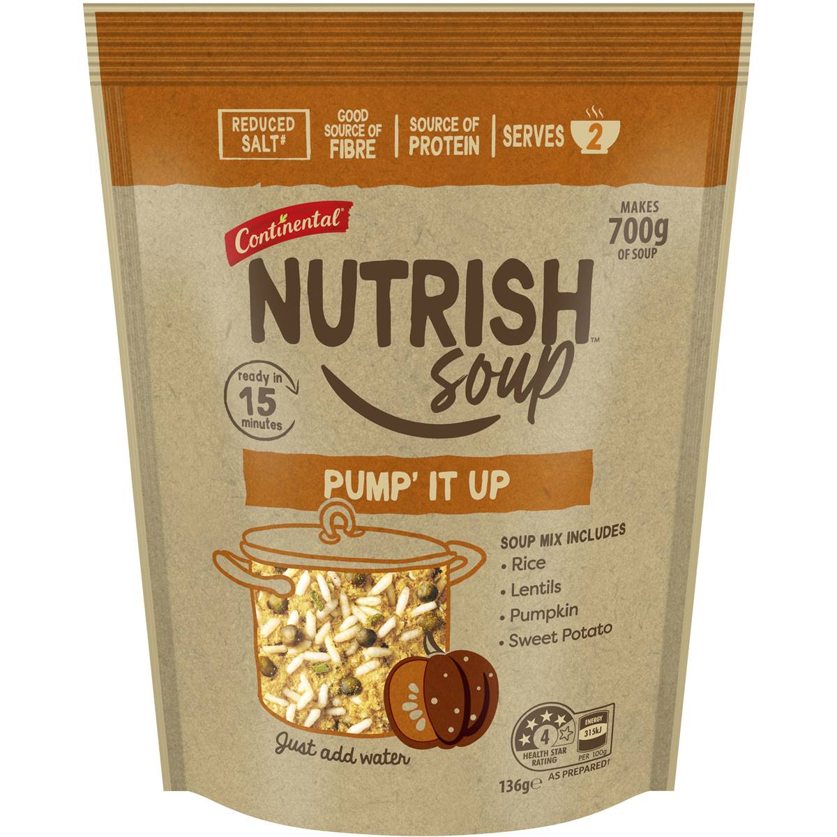 Continental Nutrish Soup Pump It Up