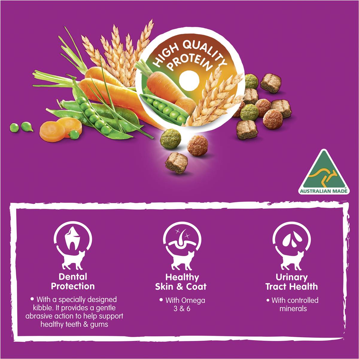 Whiskas Beef & Lamb Adult Dry Cat Food 1.8kg Woolworths