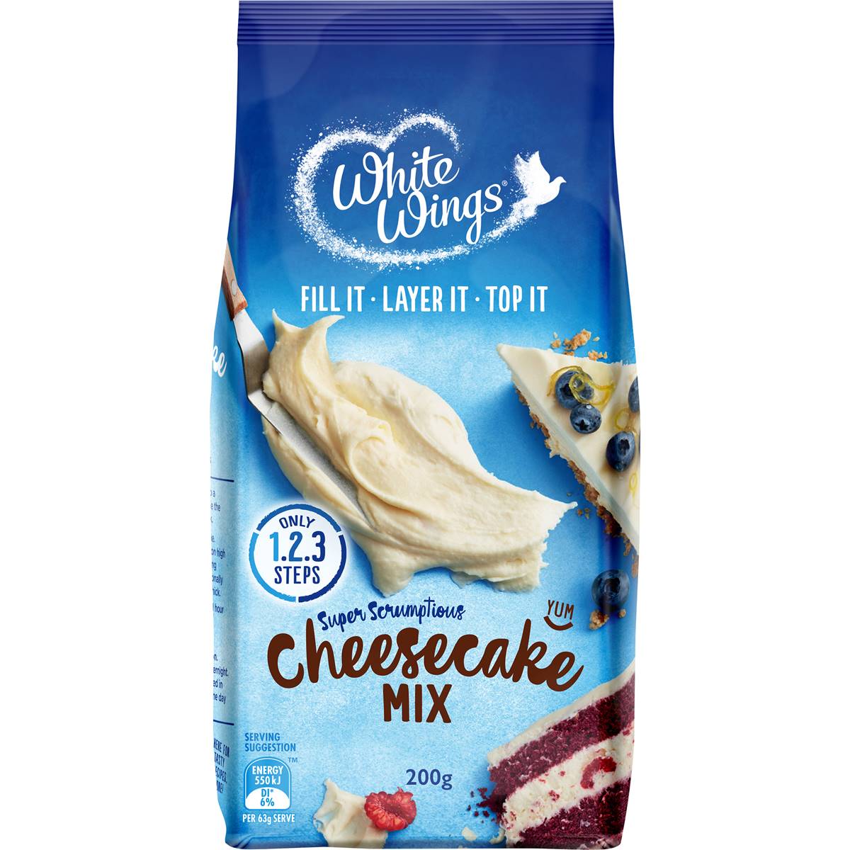 White Wings Cheesecake Layer Mix 200g Woolworths