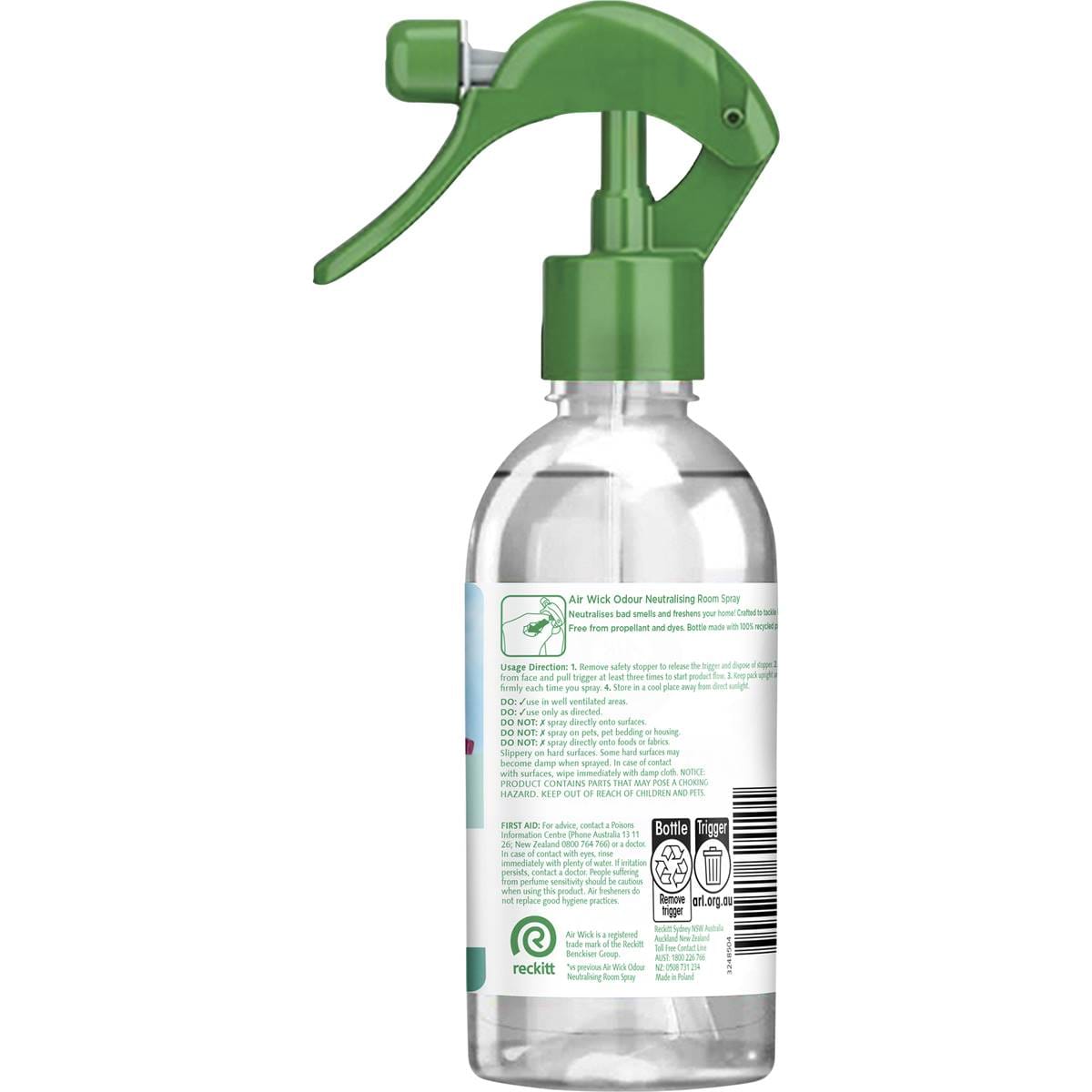 Air Wick Eucalyptus & Freesia Air Freshener Room Spray 236ml Woolworths