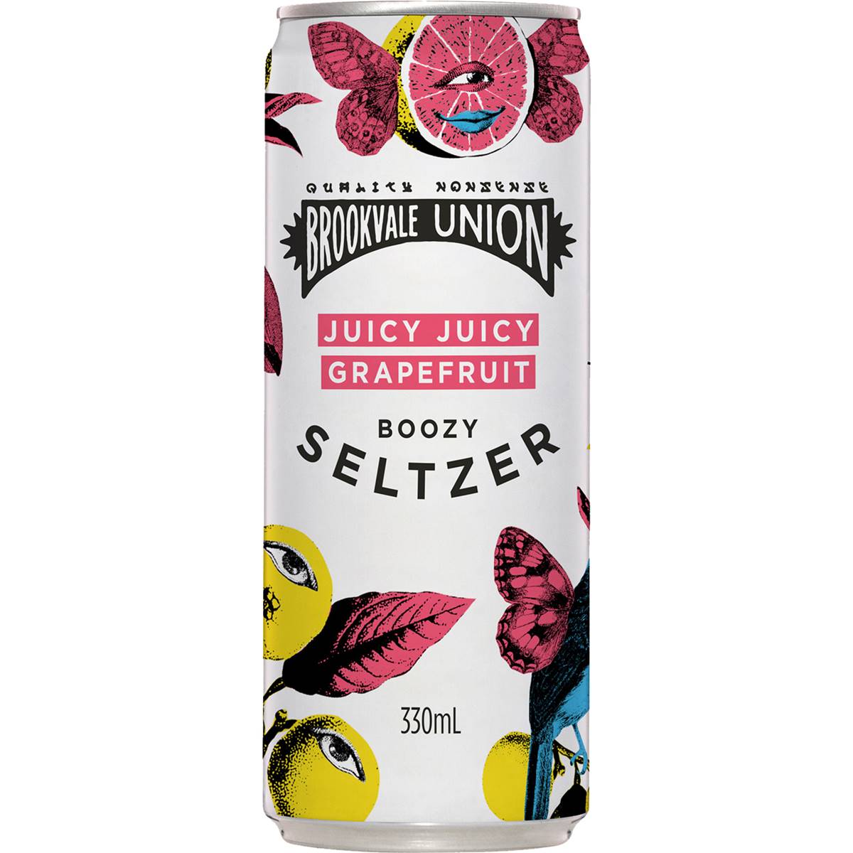 Brookvale Union Grapefruit Boozy Seltzer Can