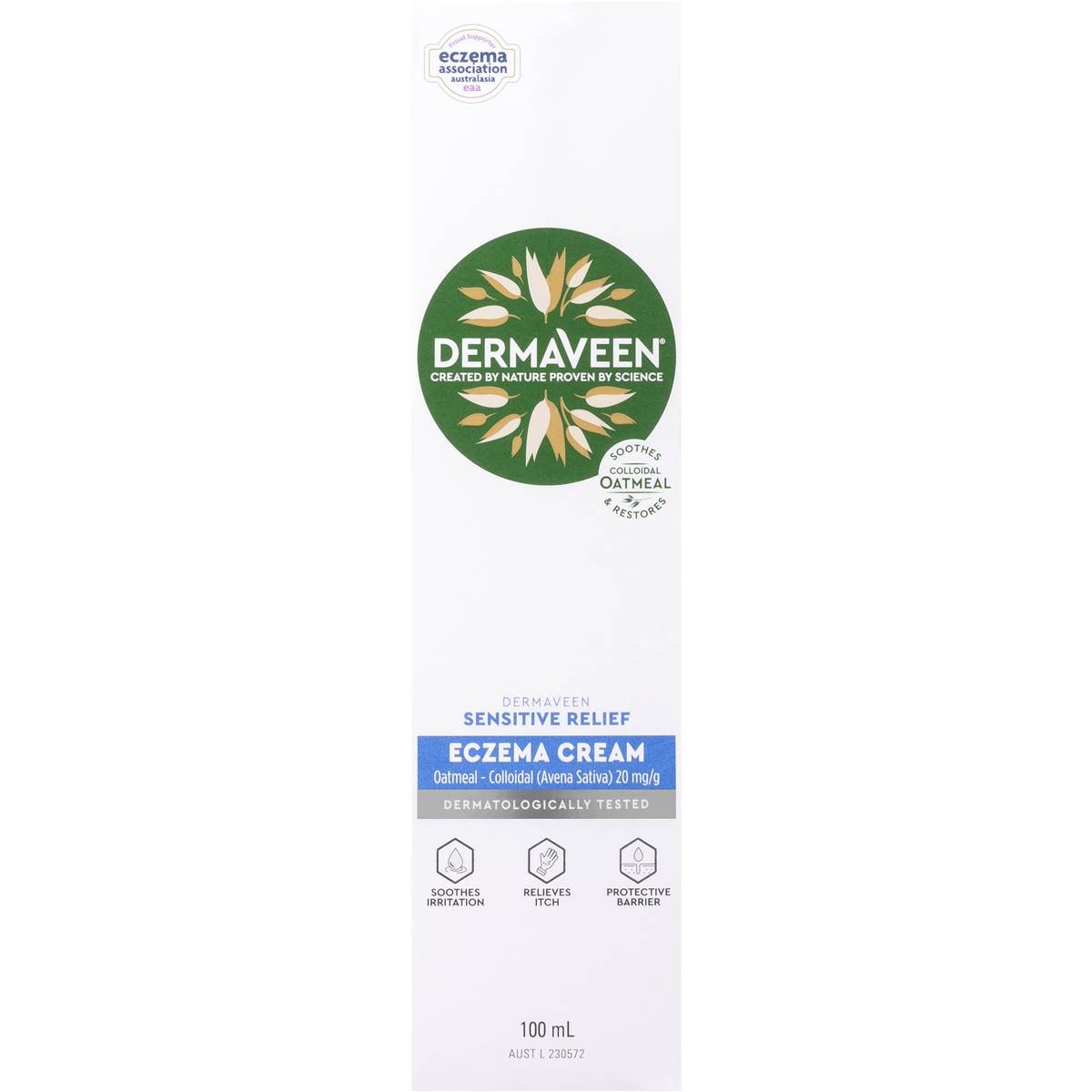 Dermaveen Sensitive Relief Eczema Cream 100ml Woolworths